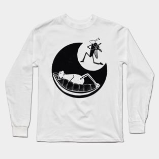 Cricket Playing Violin Long Sleeve T-Shirt